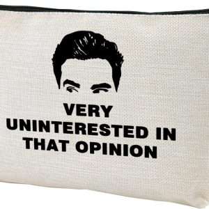 Very Uninterested In The Opinion Makeup Bag Gift Funny Cosmetic Bag For Women - Very Uninterested In That Opinion