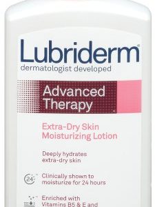 Lubriderm Advanced Therapy Lotion, Fragrance-Free, 24 Fl. Oz (Pack Of 2)